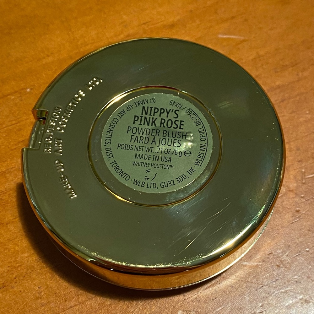 MAC X Whitney Houston Powder Blush Nippy’s Pink Rose - Picture 9 of 16
